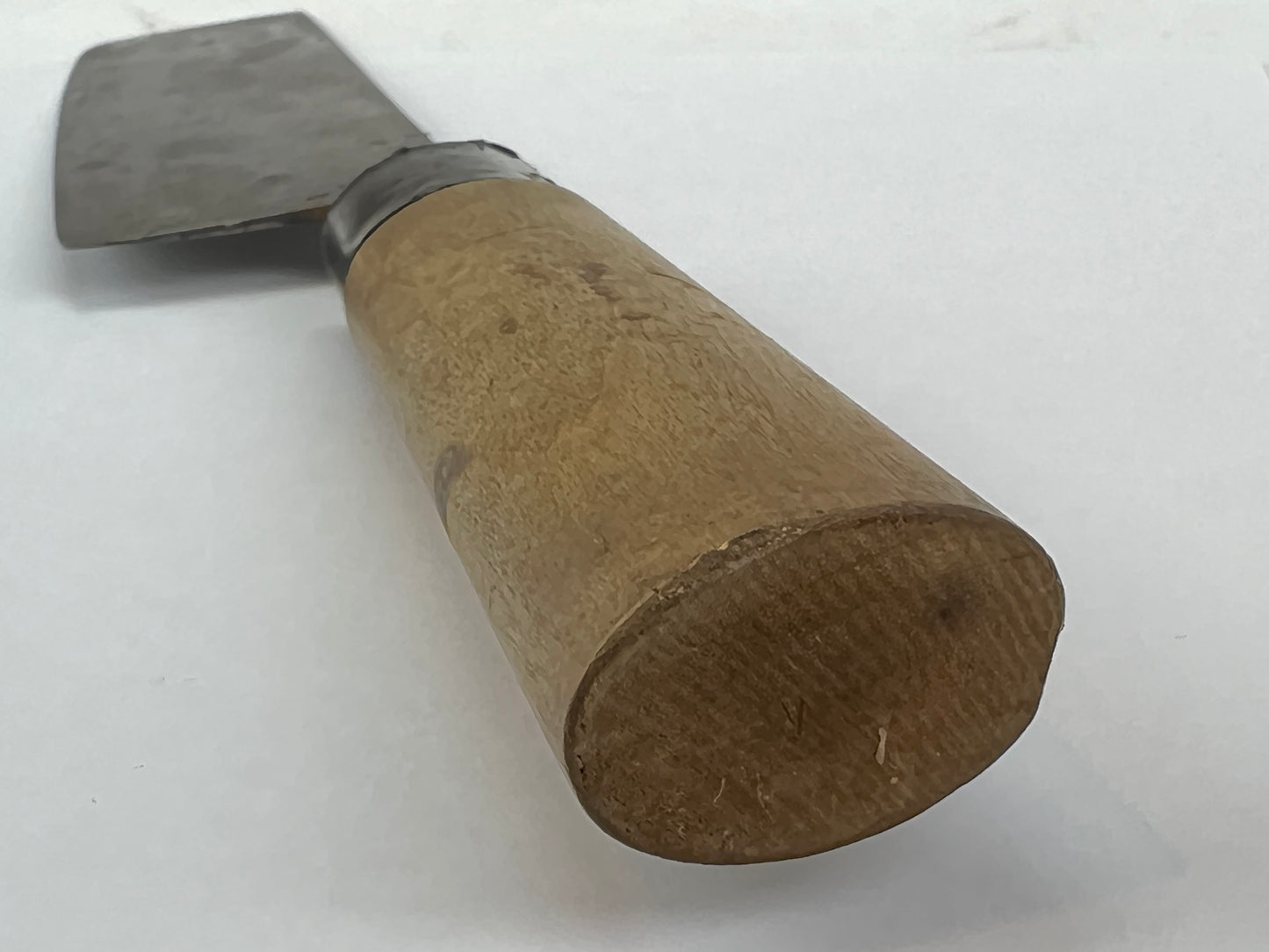 Vintage Japanese Signed Chef's Nakiri Hocho Sushi 6.5" Knife Laminated Samurai Steel